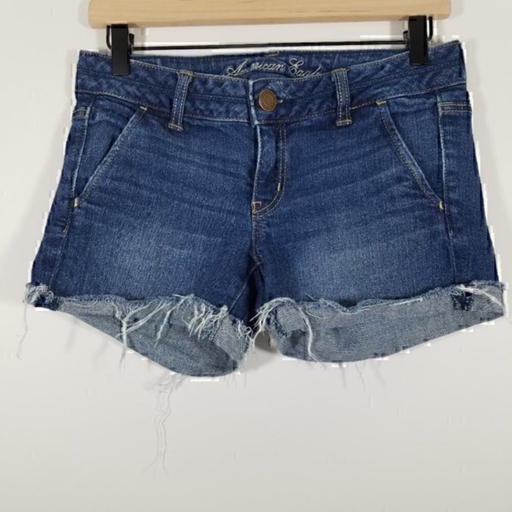 American Eagle Stretch Jeans Shorts Size 2